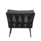 Pavone Lounge Stoel Zwart