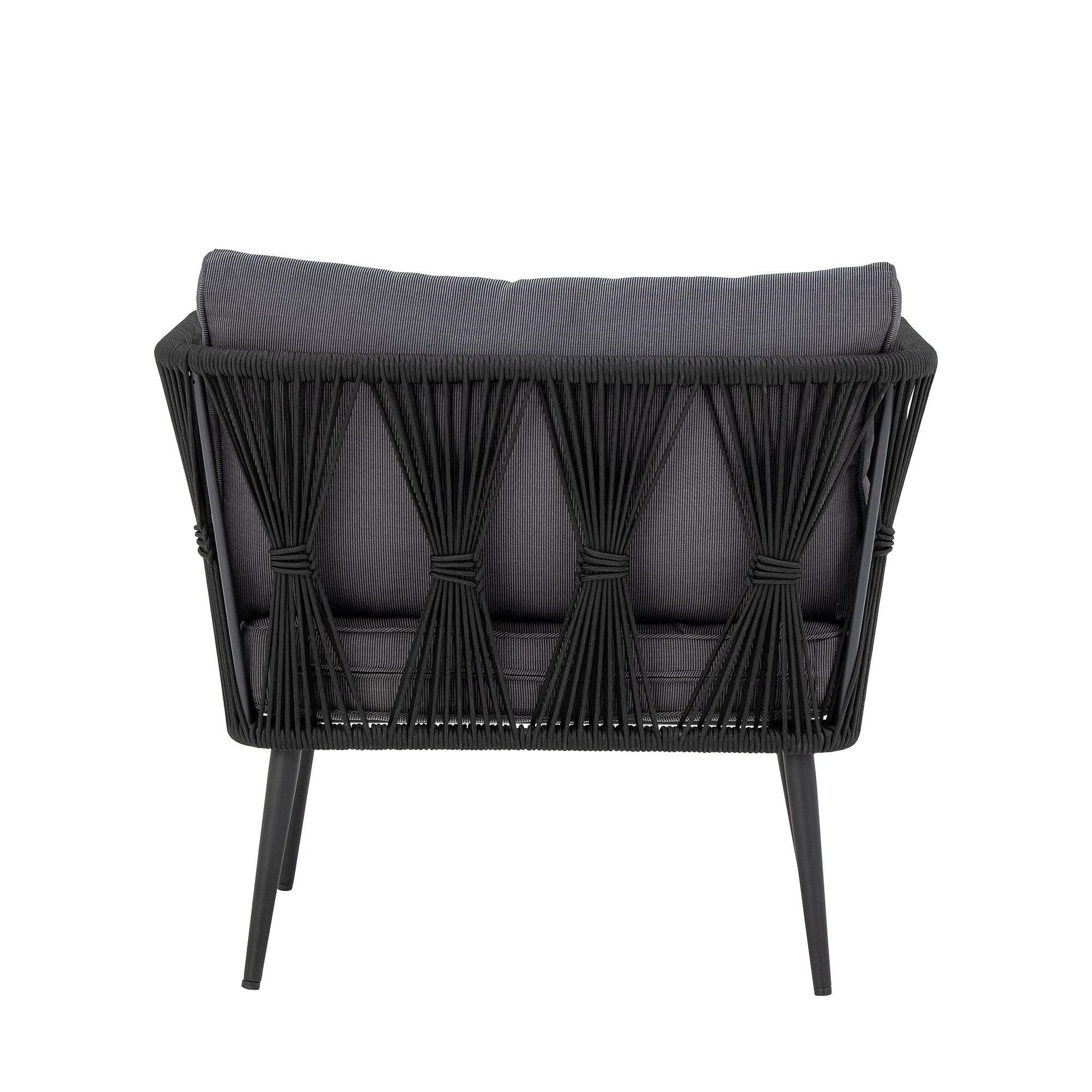 Pavone Lounge Stoel Zwart