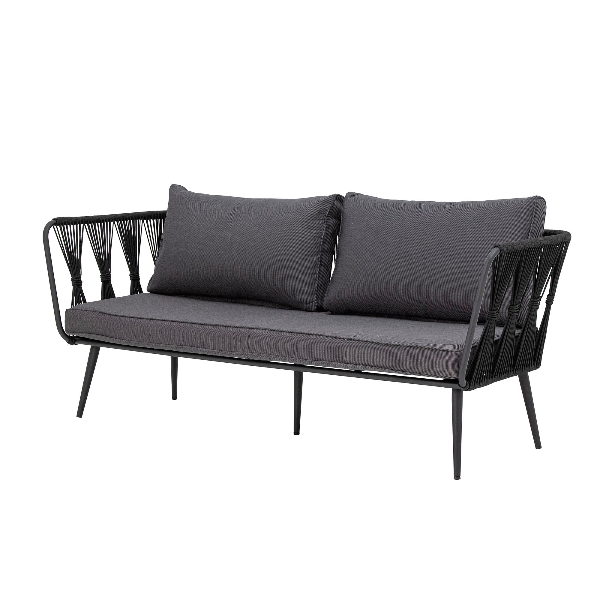 Pavone Lounge Bank Zwart