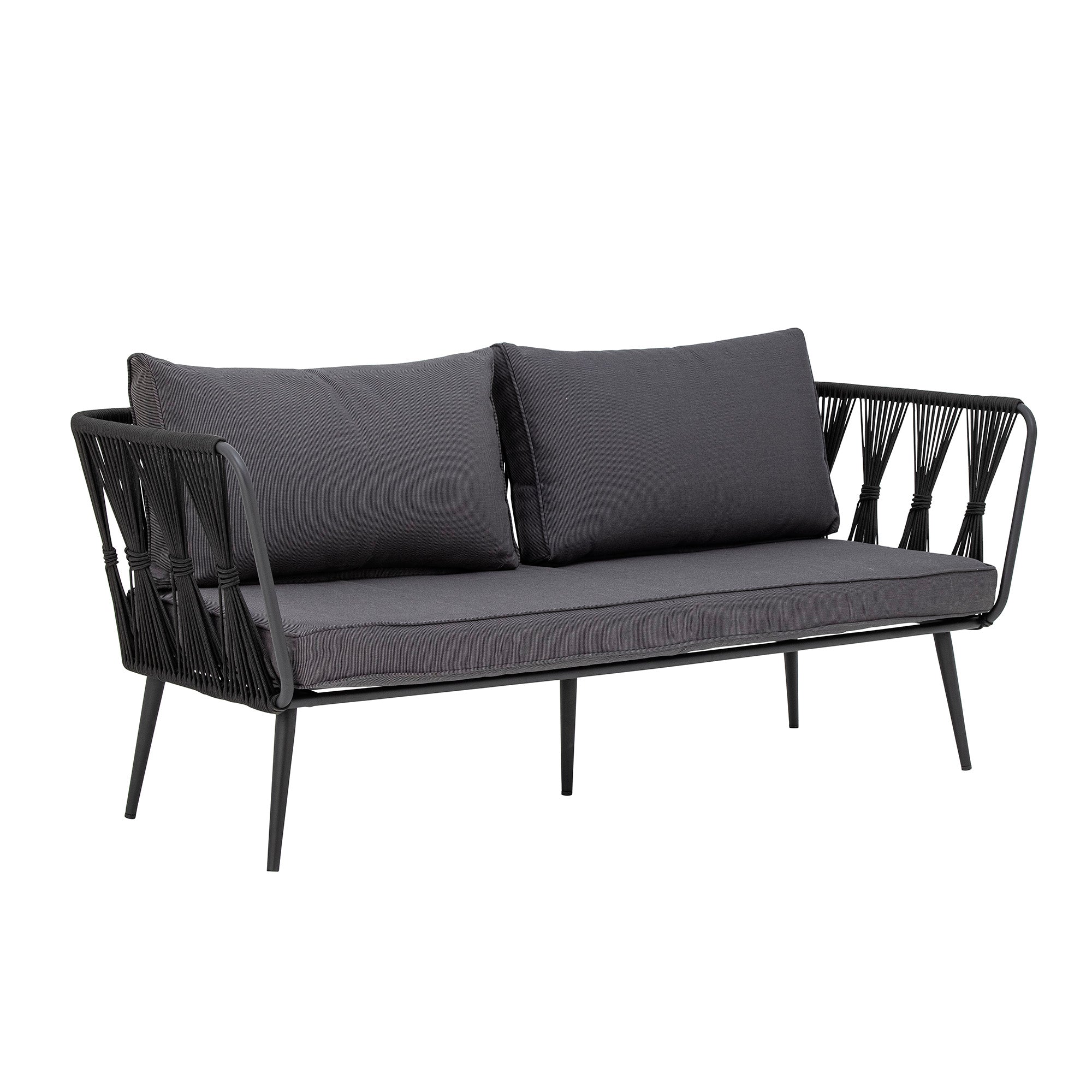 Pavone Lounge Bank Zwart