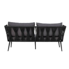 Pavone Lounge Bank Zwart