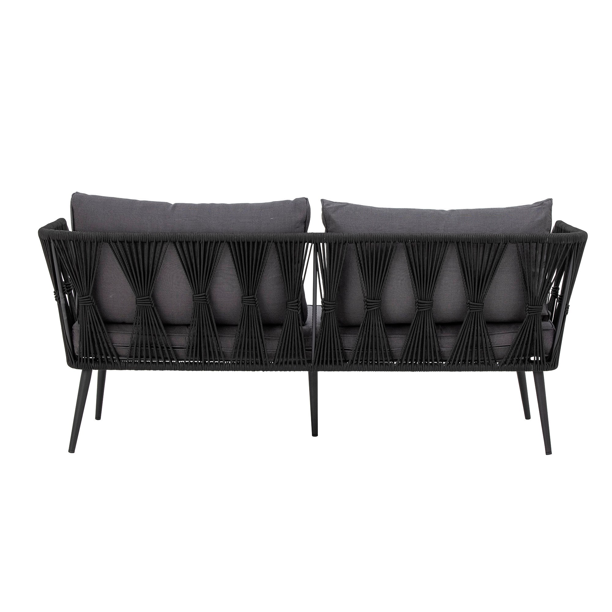 Pavone Lounge Bank Zwart