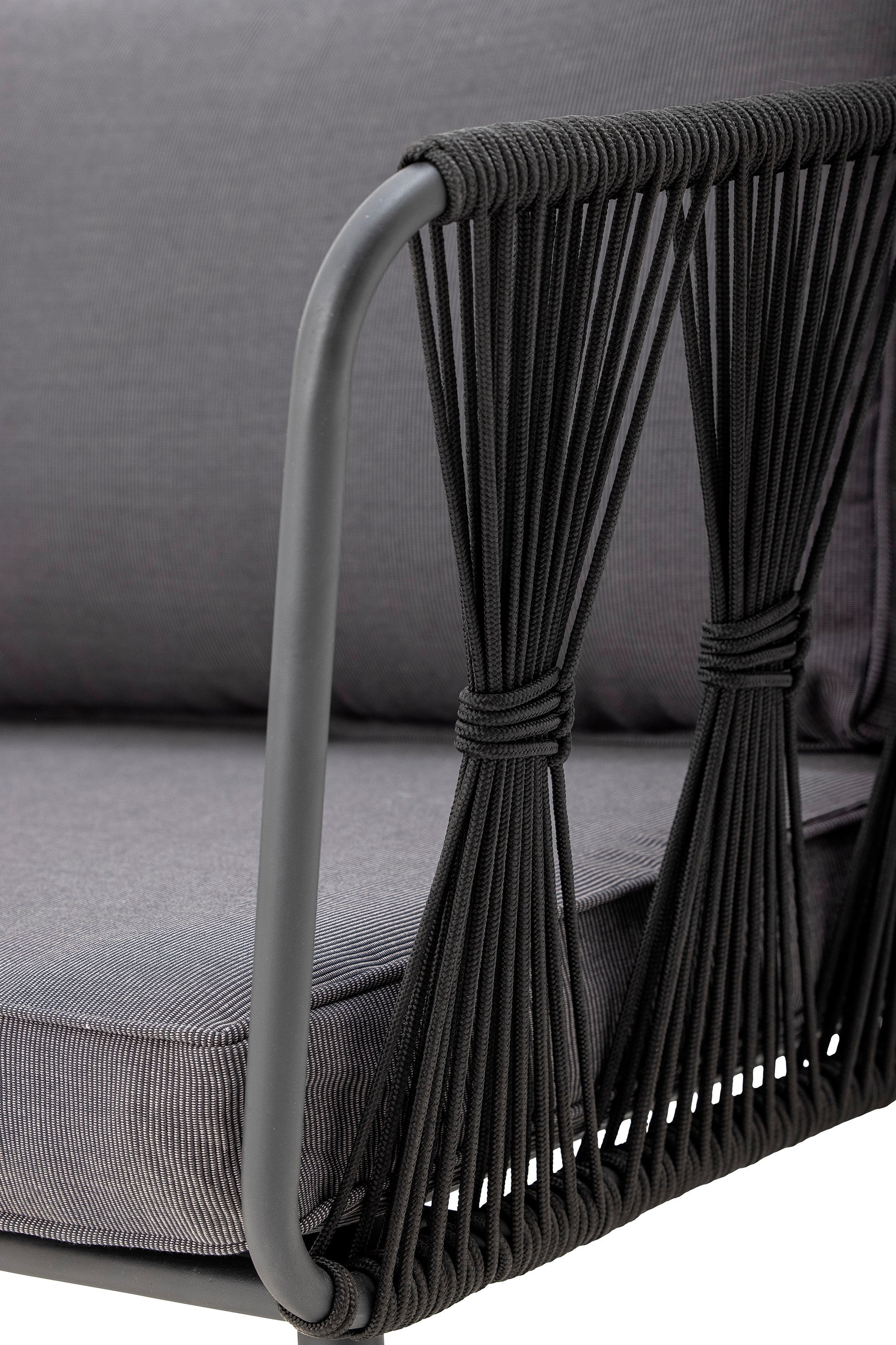 Pavone Lounge Bank Zwart