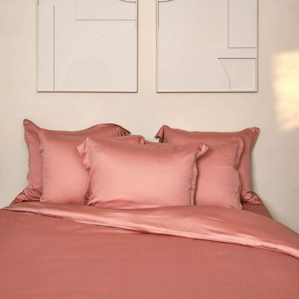 Tencel™ - Sateen Kussensloop Terra Roze