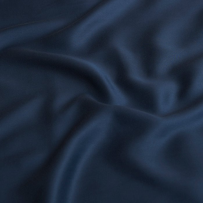 Tencel™ - Sateen Hoeslaken Donker Blauw