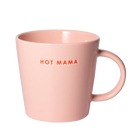 Vondels roze ceramic tea cup Hot Mama 350 ml – theekop mok