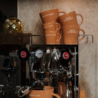 Vondels terracotta ceramic tea cup Daddy Cool 350 ml – mok