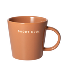 Vondels terracotta ceramic tea cup Daddy Cool 350 ml – mok