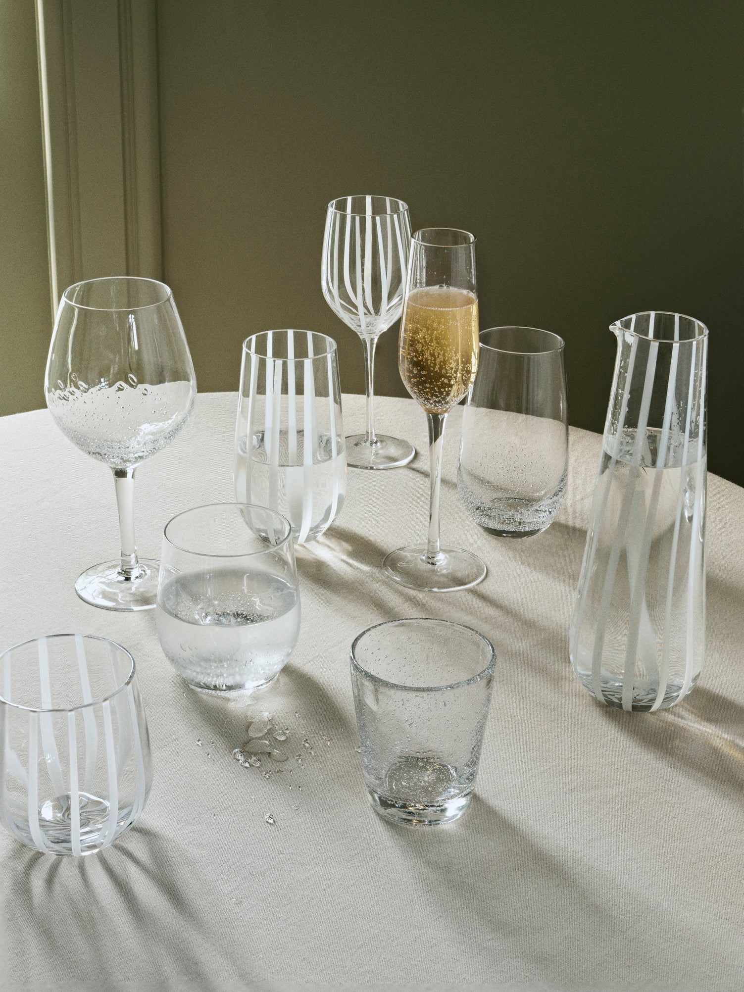 Bubble Champagne Glas Cocktail