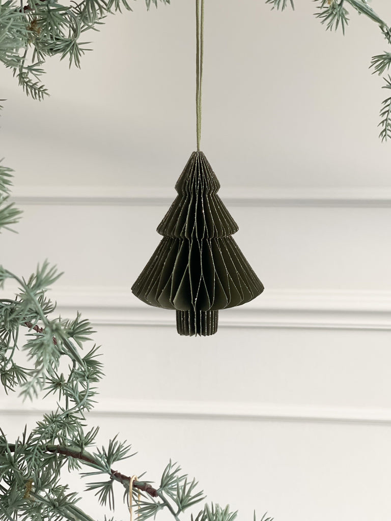 Honeycomb Kerstboom Groen Kerstbal