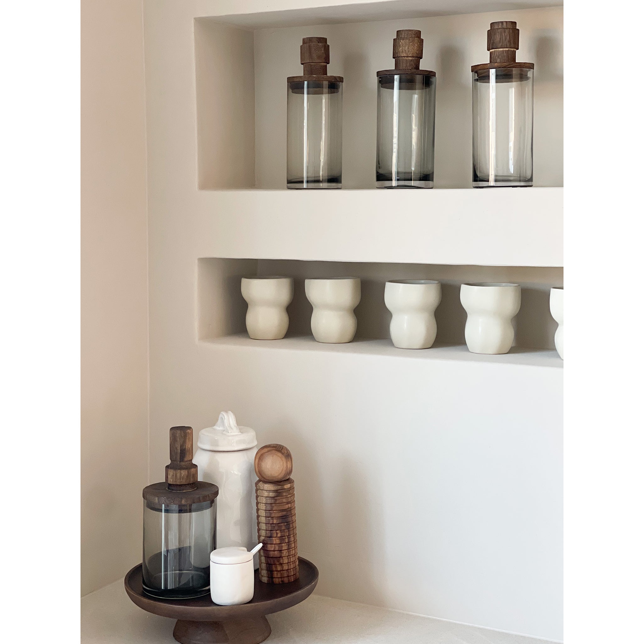 Salvie Glazen Voorraadpot 850Ml