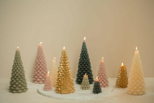 Kerstboom Vanilla Klein Kaars
