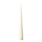 Cone Kaars Ivory || 2 Maten