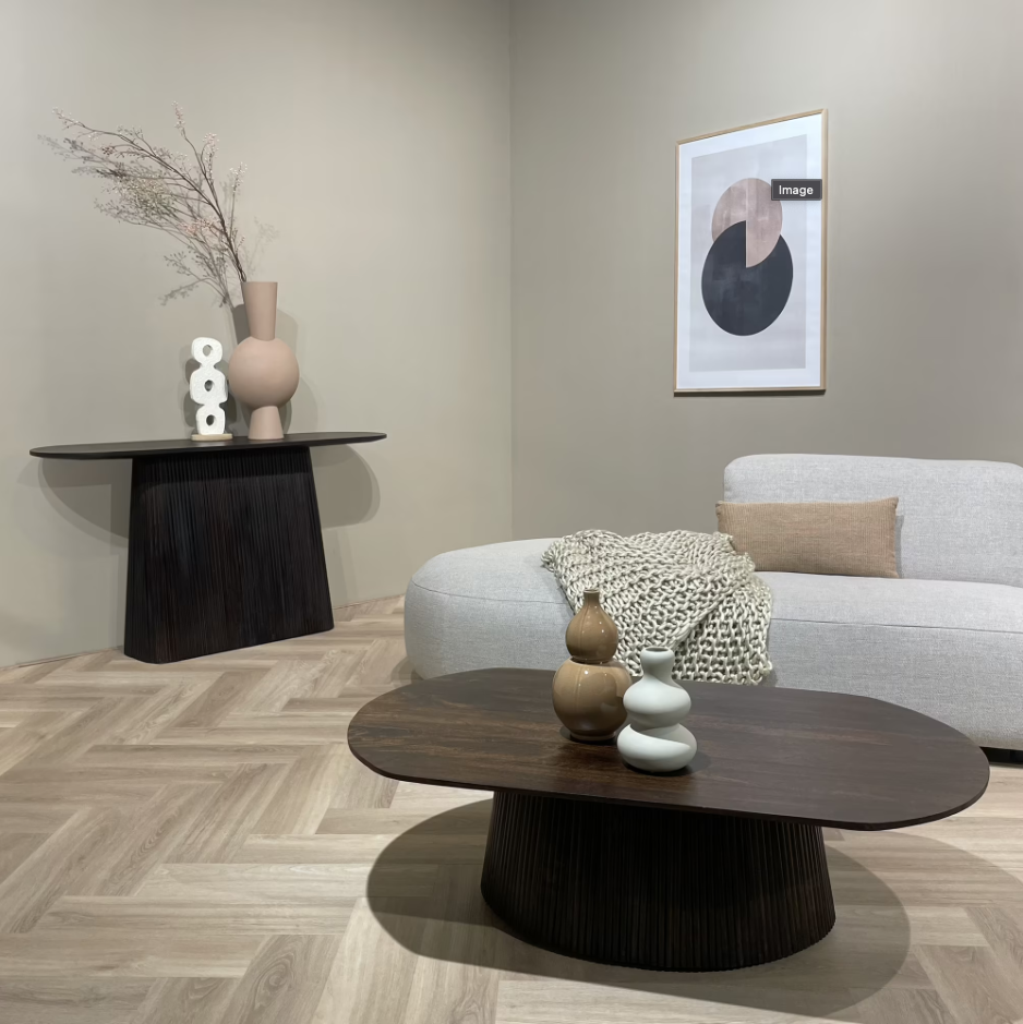 Salvator Salontafel Walnut Oval 120