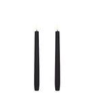 Led Dinerkaars Zwart 2-Pack Dinerkaars