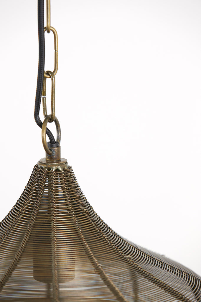 Hanglamp Alvaro - Antiek Brons Ã˜36Cm