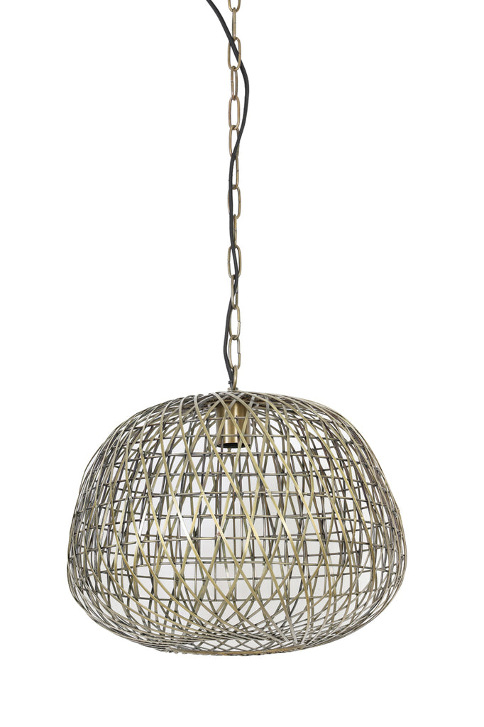 Hanglamp Alwina - Antiek Brons Ã˜40Cm