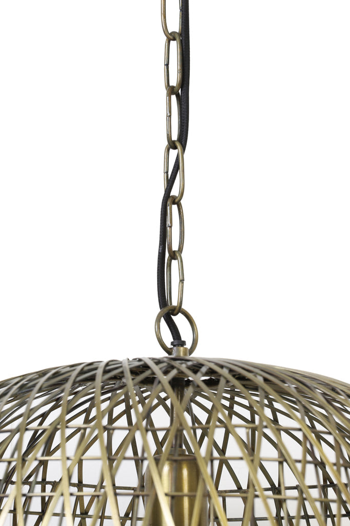 Hanglamp Alwina - Antiek Brons Ã˜40Cm