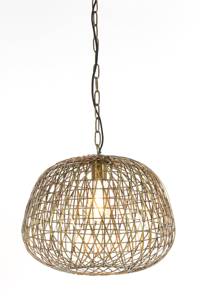 Hanglamp Alwina - Antiek Brons Ã˜40Cm