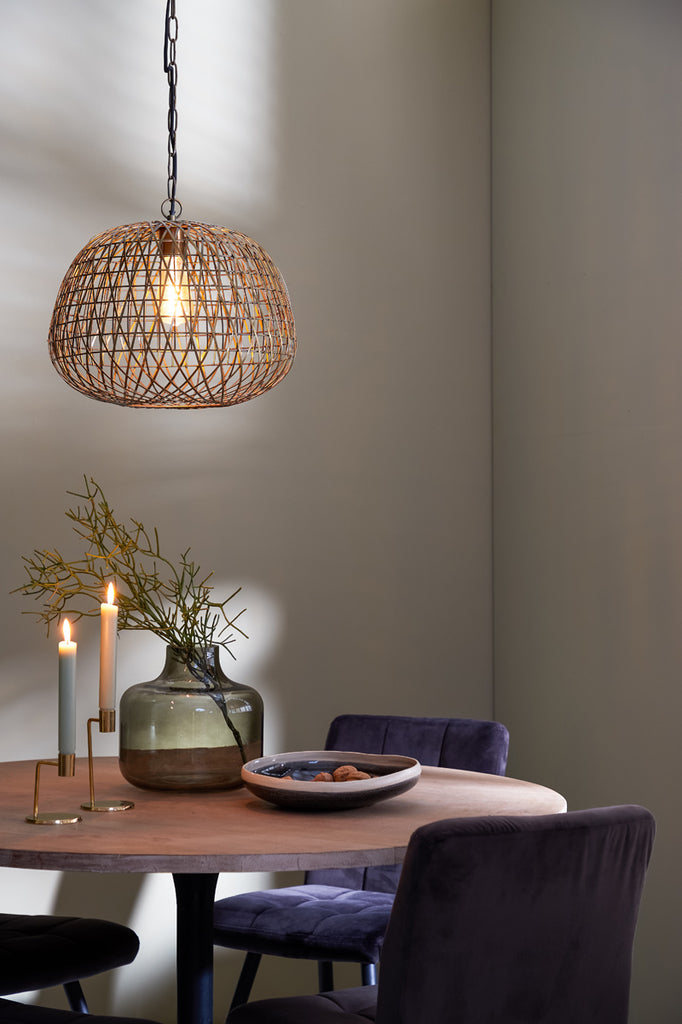 Hanglamp Alwina - Antiek Brons Ã˜40Cm