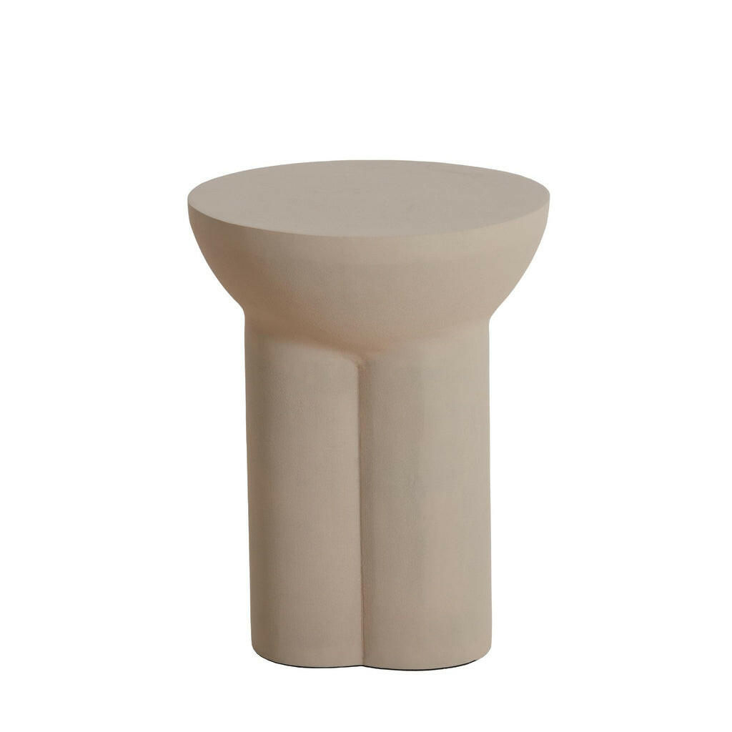 Bijzettafel Polinna - Zand Ø39Cm