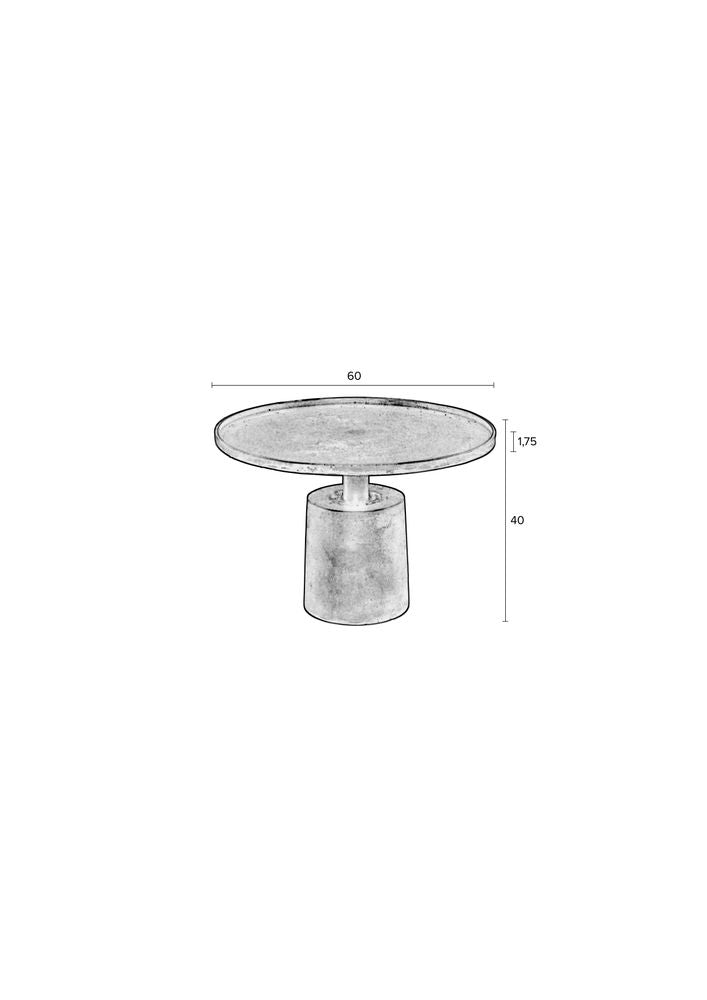 Coffee Table Mason Antique Black