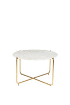 Coffee Table Timpa Marble White