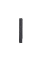 Wall Ornament 80X8X60 Cm Colina Wood Matt Black