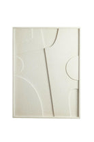 Wall Ornament 80X8X60 Cm Colino Wood Cream