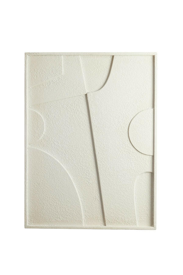 Wall Ornament 80X8X60 Cm Colino Wood Cream