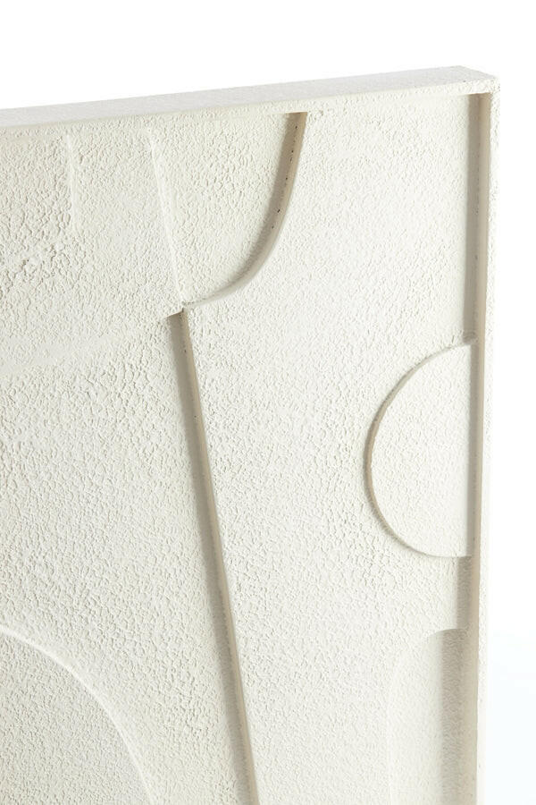 Wall Ornament 80X8X60 Cm Colino Wood Cream