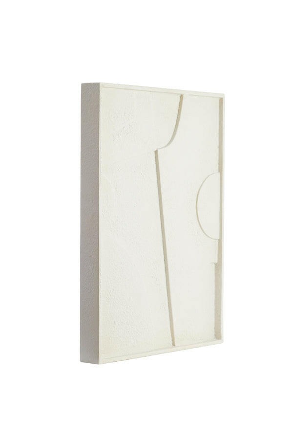 Wall Ornament 80X8X60 Cm Colino Wood Cream