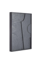 Wall Ornament 80X8X60 Cm Colino Wood Matt Black