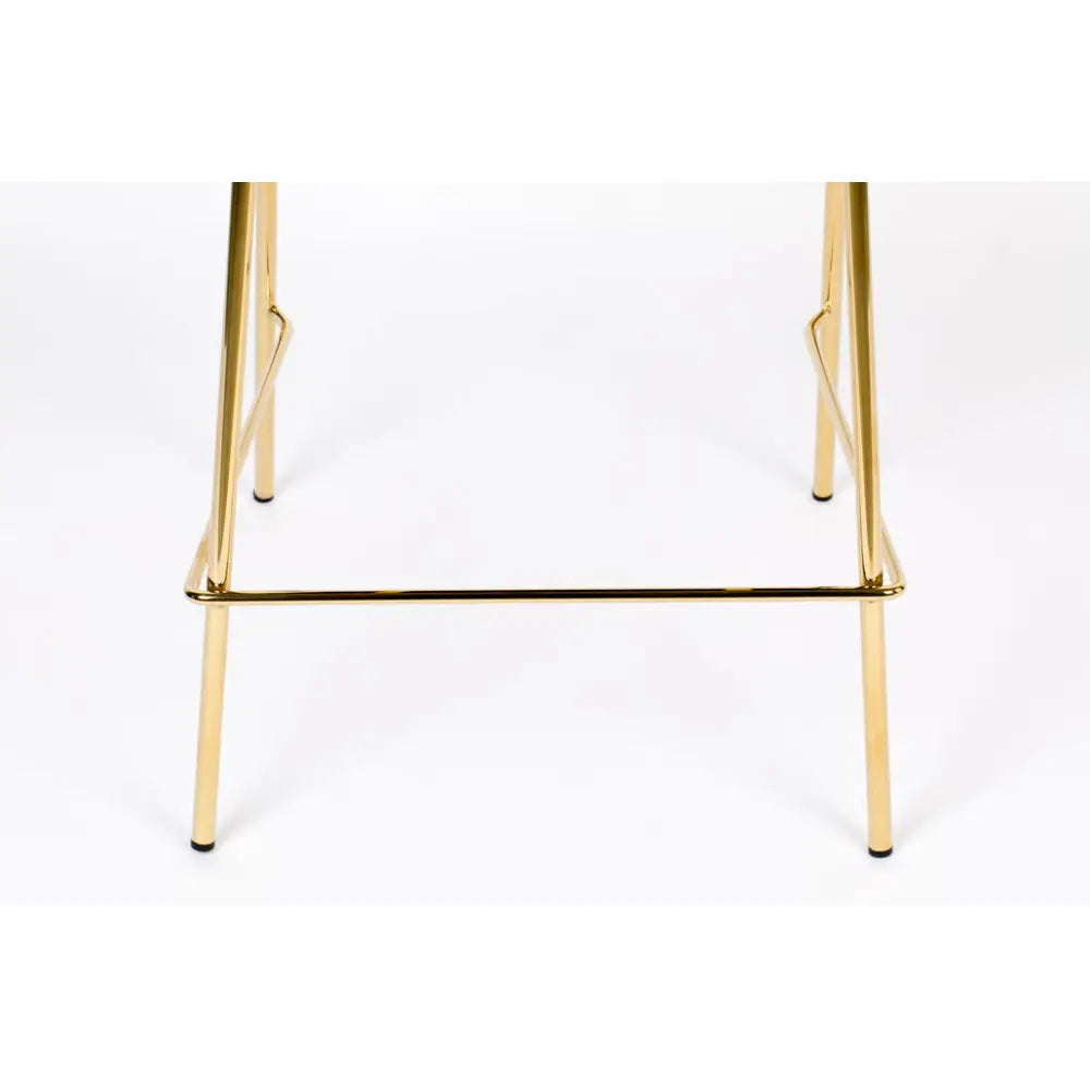 Counter Stool Jolien Gold/Light Green