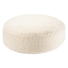 Crème Witte Poef