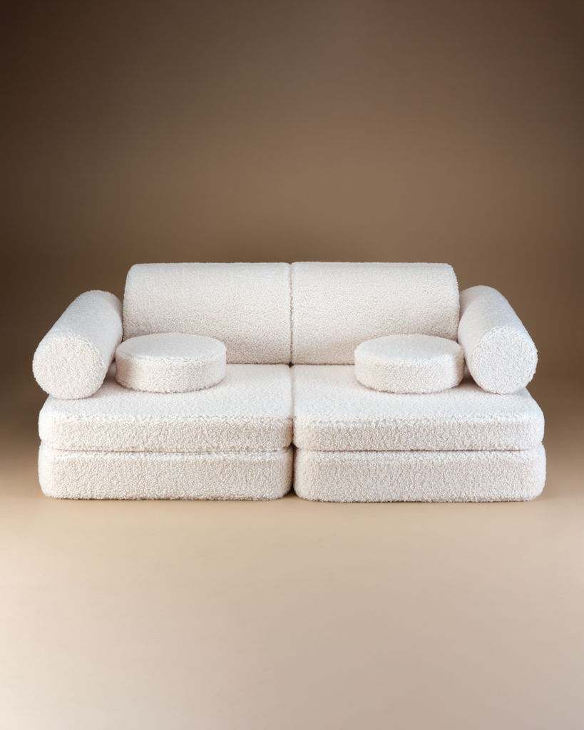 Cream White Settee