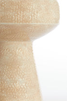 Side Table 38X42 Cm Dakwa Shiny Sand