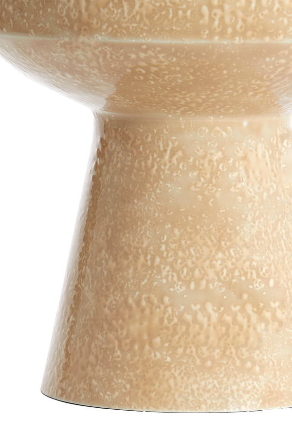 Side Table 38X42 Cm Dakwa Shiny Sand