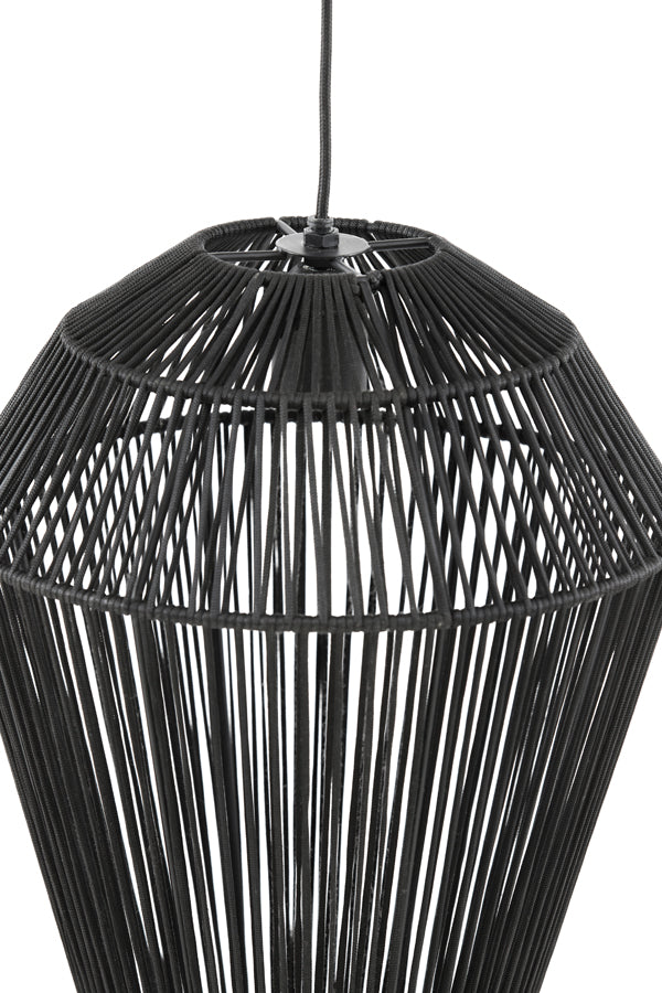 Hanglamp Deya - Zwart Ã˜38Cm