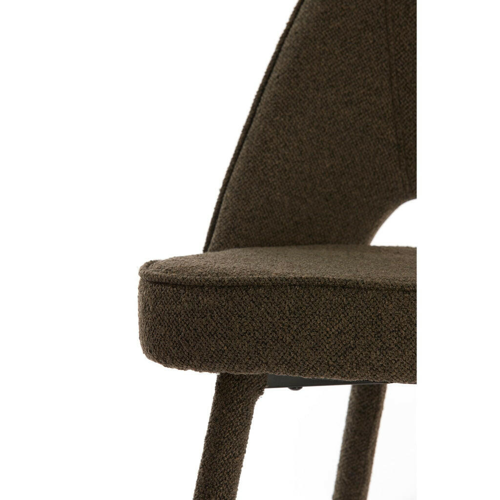 Eetkamerstoel Djeslin - Bruin 57X51X84Cm