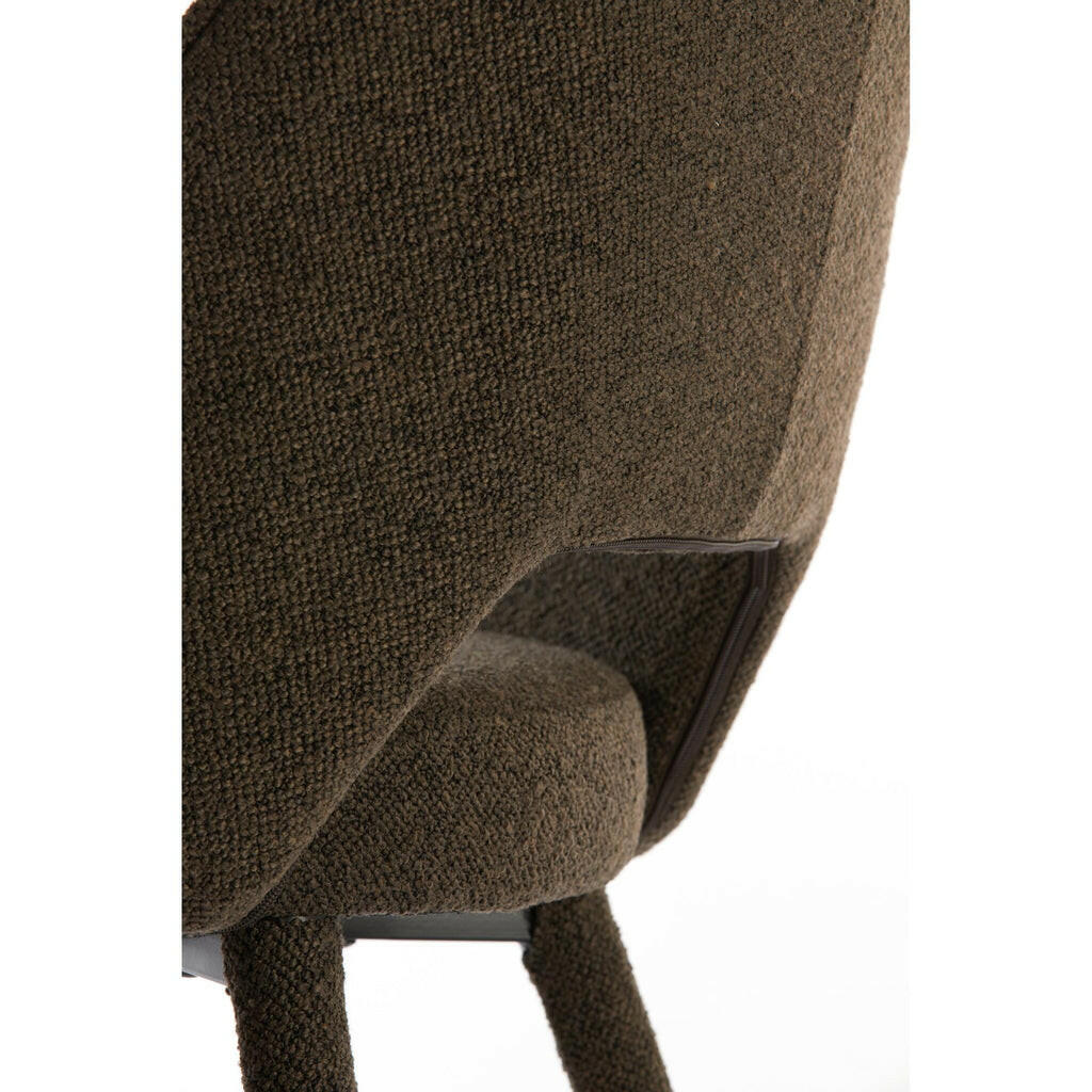 Eetkamerstoel Djeslin - Bruin 57X51X84Cm