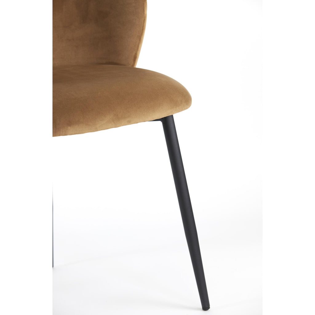 Eetkamerstoel Elyna - Bruin 56X55X79Cm