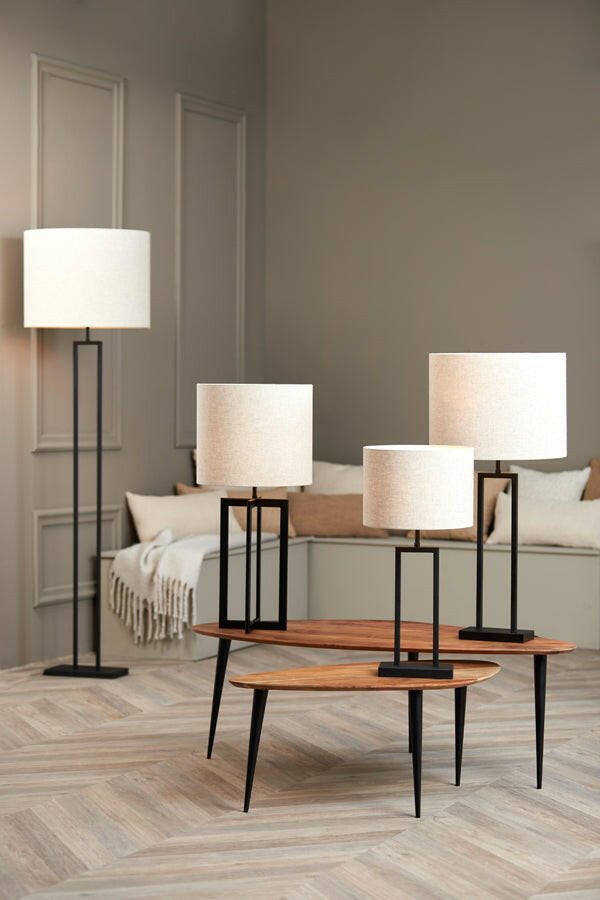 Vloerlamp Shiva Matt Black