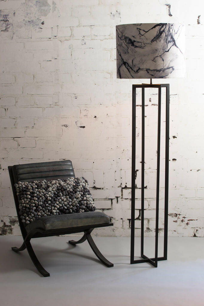 Vloerlamp Mace Matt Black