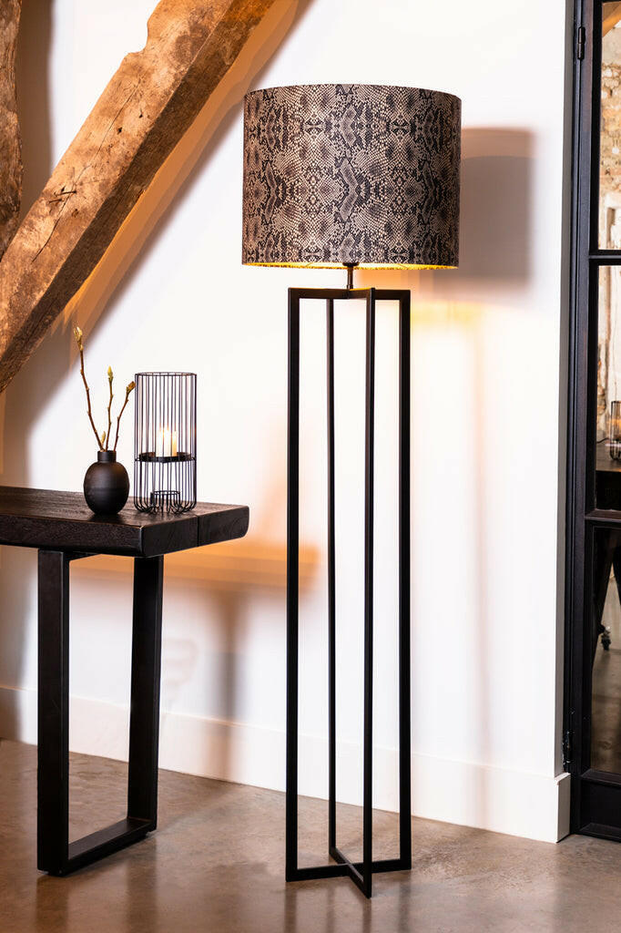 Vloerlamp Mace Matt Black