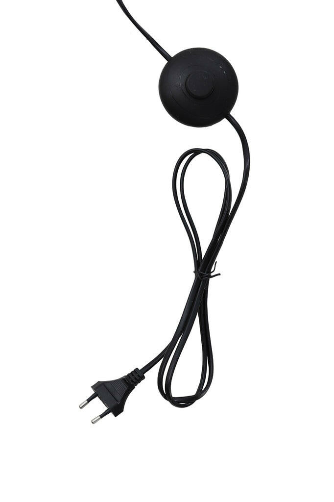 Vloerlamp Rakel Matt Black + Smoked