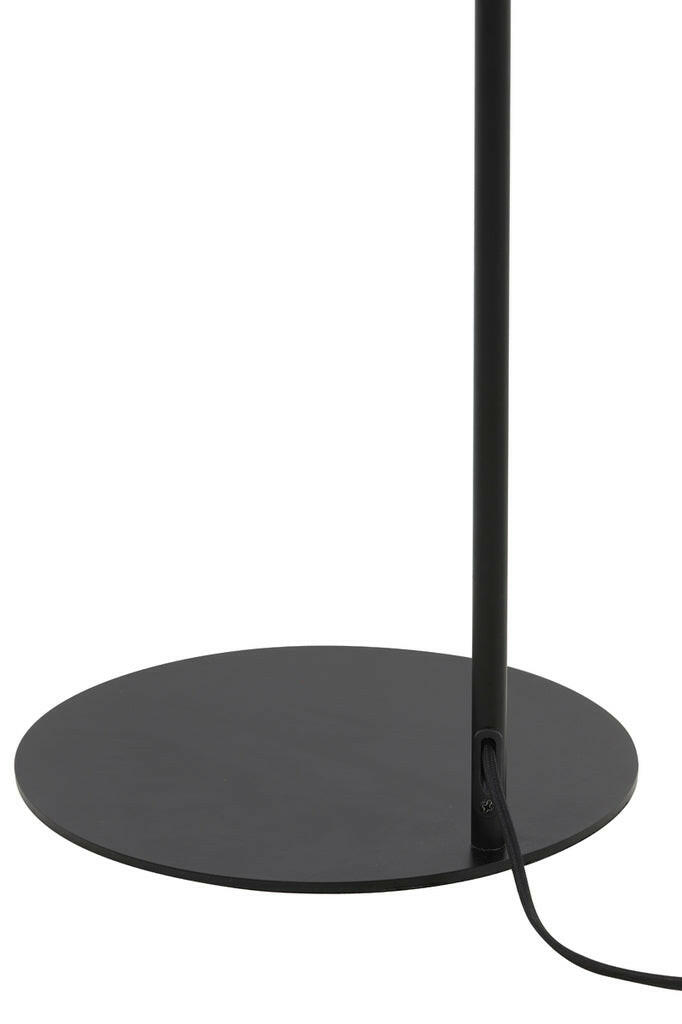 Vloerlamp Rakel Matt Black + Smoked