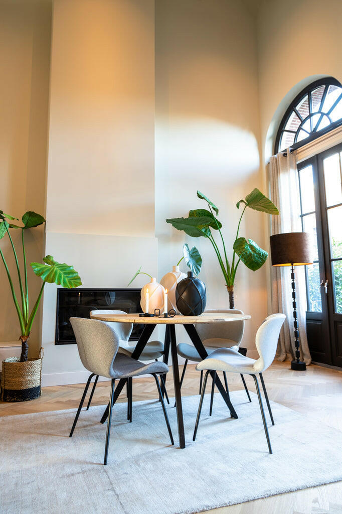 Vloerlamp Gitaya Matt Black