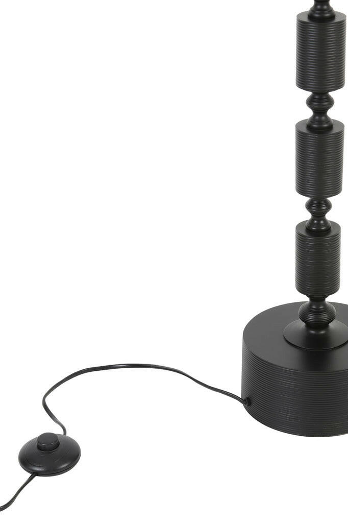 Vloerlamp Gitaya Matt Black