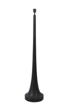 Vloerlamp Jovany Wood Matt Black